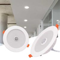 ราคา LED Downlight Recessed Ceig Lamps 3W 5W 9W 18W PIR Motion Sensorsound Sensor Spot Led Light (27391584007)