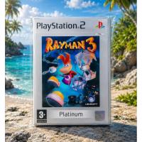 ราคา เกม ps2 Rayman 3: Hoodlum Havoc โซน pal ภาษาอังกฤษ ไม่มีคู่มือ แผ่นมีรอยขนแมว กล่องไม่สวย เล่นได้ปกติ (47662248316)