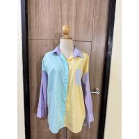 ราคา เสื้อเชิ้ตสีพาสเทล cotton candy (47206343161)