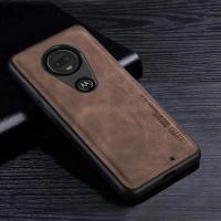 ราคา แฟชั่น Cross รูปแบบซิลิโคนกันชนสําหรับ MOTO G5 G5S Plus หนัง Pu สําหรับ Motorola MOTO G6 G7 Plus Play กรณี (27081021155)