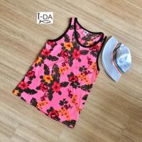 ราคา เสื้อกล้าม ลายดอกชบา สีชมพูสะท้อนแสง สีสันสดใส ใส่ได้ทั้ง ชาย,หญิง ผ้านิ่มใส่สบาย (4131427994)
