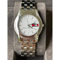 ราคา GUCCI 5500M Black|White Dial Swiss Quartz Men’s Watch หน้าปัด 34 mm [ใส่ได้ทั้งผู้หญิงและผู้ชาย] (41519962732)