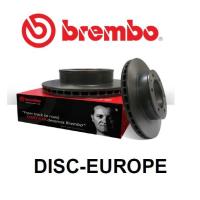 ราคา จานเบรคหน้า Brembo Mercedes-Benz / เบนซ์ รุ่น W202 C180 ปีรถ1993-2000 ราคาต่อคู่ (25144885069)