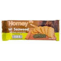 ราคา โฮมมี่สหร่ายโนริ 120กรัม Homey Nori Seaweed 120g [หมายเลขบาร์โค้ด 8850987358654] (44962744241)