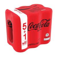ราคา โค้ก ซีโร่ น้ำอัดลมสูตรไม่มีน้ำตาล Coke Zero Sugar 325ml. Pack6 (48909556097)