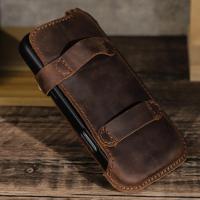 ราคา Retro Crazy Horse Cowhide เหมาะสําหรับ 22 ซม.โทรศัพท์มือถือกระเป๋าคาดเอวหนังแท้โทรศัพท์มือถือหนังหัวเข็มขัดโทรศัพท์มือถือกระเป๋าคาดเอว (53361257397)