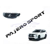 ราคา PAJERO SPORT สีดำเงา สติ๊กเกอร์กระจังหน้า มิตซูบิชิ ปาเจโร MITSUBISHI PAJERO ปาเจโร่ โลโก้หน้ารถ โลโก้หน้ากระจัง (23222870921)