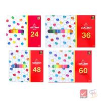 ราคา Colleen คอลลีน สีไม้ ดินสอสีไม้ แท่งยาว 24สี / 36สี / 48สี / 60สี จำนวน 1 กล่อง (27138714316)