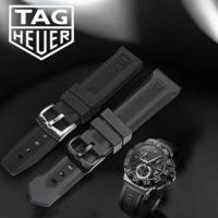 ราคา Tag Heuer สายนาฬิกายาง TAG HEUER 20mm 22mm (42626978498)