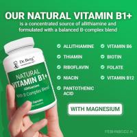 ราคา ดร. Berg Vitamin B1 B6 B12 Complex - Allithitamine Vitamin B1 with 8 Essential Vitamin B Complex สําหรับ M ABSZ (26894984889)