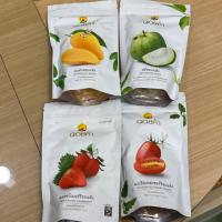 ราคา ดอยคำ ผลไม้อบแห้ง มะเขือเทศ สตอเบอรี่ มะม่วง ฝรั่ง ขนาด 140 กรัม (3224149679)