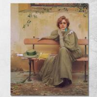 ราคา Dreams Vittorio Matteo Corcos, vmc10 ภาพพิมพ์บนผ้าใบแคนวาส (27675118282)