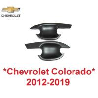 ราคา 2อัน เบ้ารองมือเปิด Chevrolet Colorado 2012 - 2019 ดำด้าน เชฟโรเลต โคโลราโด ถาดรอง เบ้ามือจับประตู เบ้ามือ เบ้ากันรอย (29373288093)