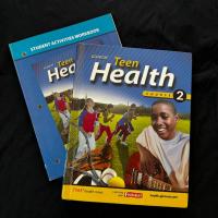 ราคา หนังสือ (2 เล่ม) Teen Health, Course 2, Student Edition + Student Activities Workbook / McGraw-Hill Education มือสอง (24177191114)