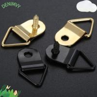 ราคา DENIMVY 100 ชิ้น/ถุงกรอบรูปคลิป,สามเหลี่ยม D-Ring โลหะกรอบรูป, Diurable กรอบรูปแก้ไขฟันเลื่อยแขวนตะขอกรอบอุปกรณ์ฮาร์ดแวร์ (55607543499)