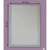 ราคา กรอบรูปสีขาวA3(42x29.7cm.) กรอบรูปA3(42x29.7cm.)สีขาว ทันสมัย กรอบรูปแขวนผนัง กรอบรูปสีพาสเทล กรอบรูปวินเทจกรอบรูปเกาหลี (51756306271)