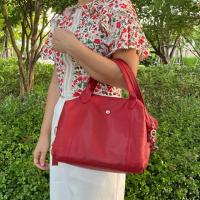 ราคา LONGCHAMP Le Plaige Cuir red crossbody (3438980686)