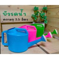 ราคา บัวรดน้ำพลาสติก บัวรดน้ำ ฝักบัวรดน้ำ ไม่รั่ว ไม่ซึม ความจุ 2.5 ลิตร สีสวย แข็งแรง (27231609525)