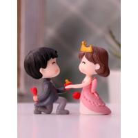 ราคา เจ้าบ่าวเจ้าสาวข้อเสนอเครื่องประดับสร้างสรรค์มินิตุ๊กตาวันวาเลนไทน์คู่ชายหญิงตกแต่งเค้กวันเกิด (26394679102)