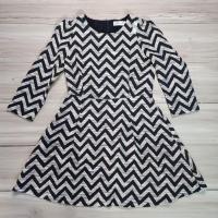 ราคา เดรสมือสอง สภาพดี งานป้าย งานดี สีขาวดำ แขนยาว ใส่เที่ยวใส่ทำงาน (29873293065)
