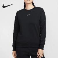ราคา Wenwen แท้ nike nike ผู้หญิงสไตล์ปักป้ายขนาดเล็กซับขนแกะสบายรอบคอเสื้อกันหนาว DQ5752-01 (55812364886)