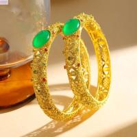 ราคา สร้อยข้อมือสไตล์โบราณสีงาช้าง,กําไลข้อมือสีทองสไตล์จีนโลหะผสมเปิดกว้าง, พลอยเทียม ประณีตแกะสลักกลวงเปิดแหวนผู้หญิง (50710283370)