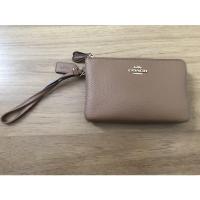 ราคา กระเป๋าสตางค์ Coach แท้ 2 ซิป สีน้ำตาล เท่ไม่เบา (11674267747)
