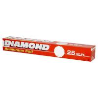 ราคา [สินค้าส่งด่วน] DIAMOND อลูมิเนียมฟอยล์ 12นิ้วX25ฟุต DIAMOND ALUMINUM FOIL 12X25 FT. (40131640768)