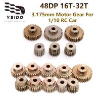 ราคา อลูมิเนียมโลหะ Pinion มอเตอร์เกียร์ 48DP 3.175 มม.13T-20T 21T-25T 26T-30T 31T-40T 41T-48T สําหรับ 1/10 RC รถยนต์รถบรรทุก Drift รุ่นมอเตอร์ (55452968473)