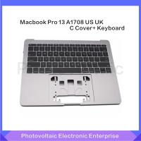 ราคา GFOriginal A1708 TopcaseสําหรับMacbook Retina Pro 13 A1708 Top case US UKคีย์บอร์ดพร้อมBacklight 2016 2017 (43531072420)