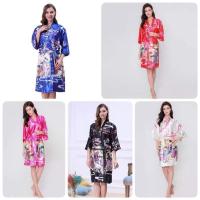 ราคา ชุดคลุมกิโมโนลายหญิงญี่ปุ่น ชุดคลุมกิโมโนสั้น แขนสั้น ของผู้ใหญ่ (Kimono) (40168574401)