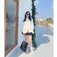 ราคา Satin Shirt เสื้อเชิ้ตผ้าซาติน (24112538252)
