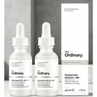 ราคา รับประกันของแท้ The Ordinary Niacinamide + Hyaluronic Acid B5 Serum Set เซรั่มคู่ดูแลผิว 30ml×2 ขวด (41830705513)