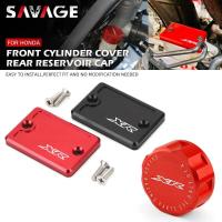 ราคา Front Rear Brake Reservoir Cover For HONDA XR650L XR250L XR600R XR 400/250/230 Motard XR400 Motorcy (54902411271)