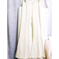 ราคา So Good กางเกงขากระดิ่งเนื้อผ้ากำมะหยี่ สีขาวออฟไวท์ (17985468193)