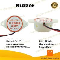 ราคา Buzzer SFM-27 Bazer นาฬิกาปลุกต่อเนื่อง DC 3-24v ลําโพง Buzer (46353846482)