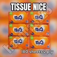 ราคา NICE LIVING FACIAL TISSUE 180 แผ่น 2 ชั้น - NICE TISSUE (21486707734)