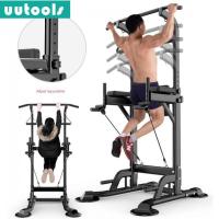 ราคา Pull Up Rack Station สำหรับโฮมยิมฟิตเนสพร้อม Multi-Function Adjustable Height Power Tower RYuI (25298210152)