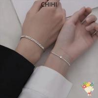 ราคา ชิฮิ ชุดสร้อยข้อมือสแตนเลส, โซ่หัวใจคริสตัล อิน สแตนเลส, แฟชั่นเรียบง่ายทอง/เงินสแตนเลสสร้อยข้อมือคู่คู่ (28194987700)