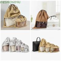 ราคา กระเป๋าเชือกรูดผ้า เดสัน,กระเป๋ากระเป๋าถุงเก็บกันฝุ่นกระเป๋า,ถุงเก็บฝุ่นแบบพกพาความจุขนาดใหญ่กระเป๋าเครื่องสําอางกระเป๋าแต่งหน้าใสสาว (50962846753)