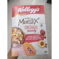 ราคา Kelloggs Mueslix Orchard ธัญพืชผสมลูกเกด มะละกอ แอปเปิ้ลและพีช 355กรัม (22840635681)