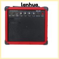 ราคา LANHUA ลําโพงกีตาร์ไฟฟ้า, 2 Band Equalization MP3 เครื่องมืออินพุตกีตาร์ Combo Amplifier, แบบพกพา 20W Power Plastic Bass กีตาร์อะคูสติก (55661263540)