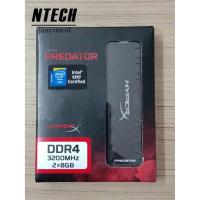 ราคา RAM PC (แรมพีซี) 16GB (8GBx2) DDR4/3200 KINGSTON HyperX PREDATOR (HX432C16PB3K2/16) (3326175181)