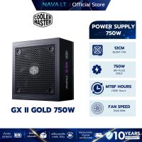 ราคา COOLER MASTER PSU (อุปกรณ์จ่ายไฟ) GX II 750W GOLD 80PLUS FULL MODULAR (29469076228)