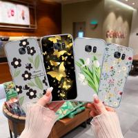ราคา SAMSUNG สวยปกหลังสําหรับSamsung Galaxy S7 Edgeเคสโทรศัพท์Tulipผีเสื้อปลอกTPU Clear Softกระเป๋าโทรศัพท์สําหรับSamsung S7 เคสสําหรับGalaxyS7 Edge Housing ShellกันชนCapa (29293243849)