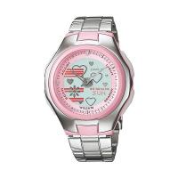 ราคา CASIO POPTONE นาฬิกาผู้หญิง สีเงิน สายสแตนเลส รุ่น LCF-10D-4AVDRF (238869302)