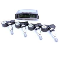 ราคา TPMS Car Tire Pressure Monitor System with 4 built-in sensors wireless solar tpms for Toyota Highla (27694175747)