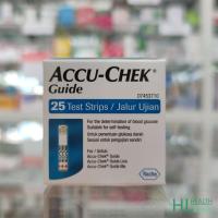 ราคา ACCU-CHEK Guide 25 test strips แผ่นตรวจน้ำตาลในเลือด แผ่นตรวจเบาหวาน (22900220099)