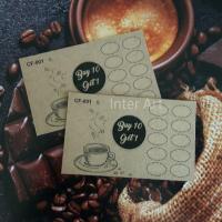 ราคา CF001 บัตรสะสมแต้ม รูปแบบแบบตามปก จำนวน 100 ใบ กระดาษคร๊าฟน้ำตาล หนา 300 แกรม (6038830778)