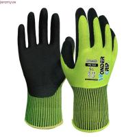 ราคา JEROMY Wonder Grip ถุงมือก่อสร้าง, ความปลอดภัย Thicken Garden ทํางานถุงมือ, แบบพกพา Anti Slip Quick Micro-Foam ไนไตรล์ปาล์มเคลือบ Rose ถุงมือตัดแต่งกิ่ง Plumber (53262332158)
